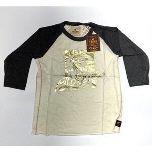 90s Retro Rocker Vintage Women's Trunk LTD Debbie Harry Blondie T-Shirt S Tan